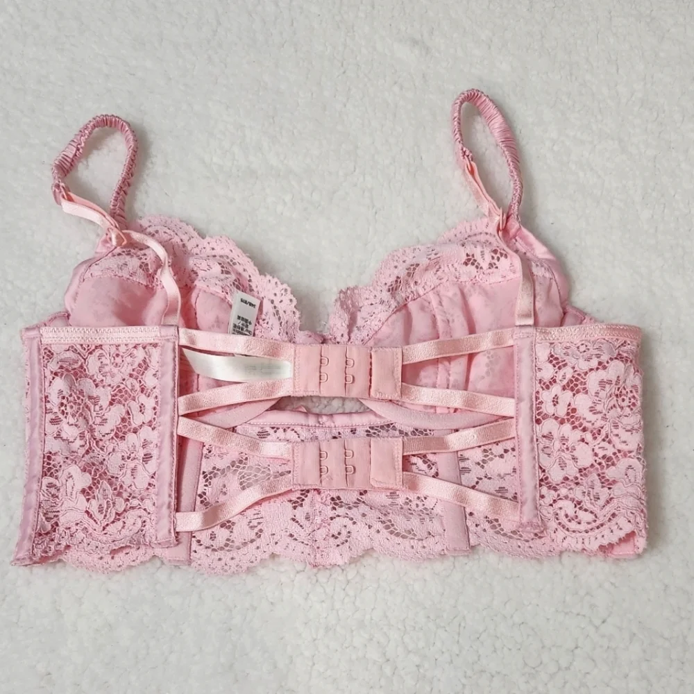 New!For Love and‎ Lemons Creamsicle lace underwire Bra